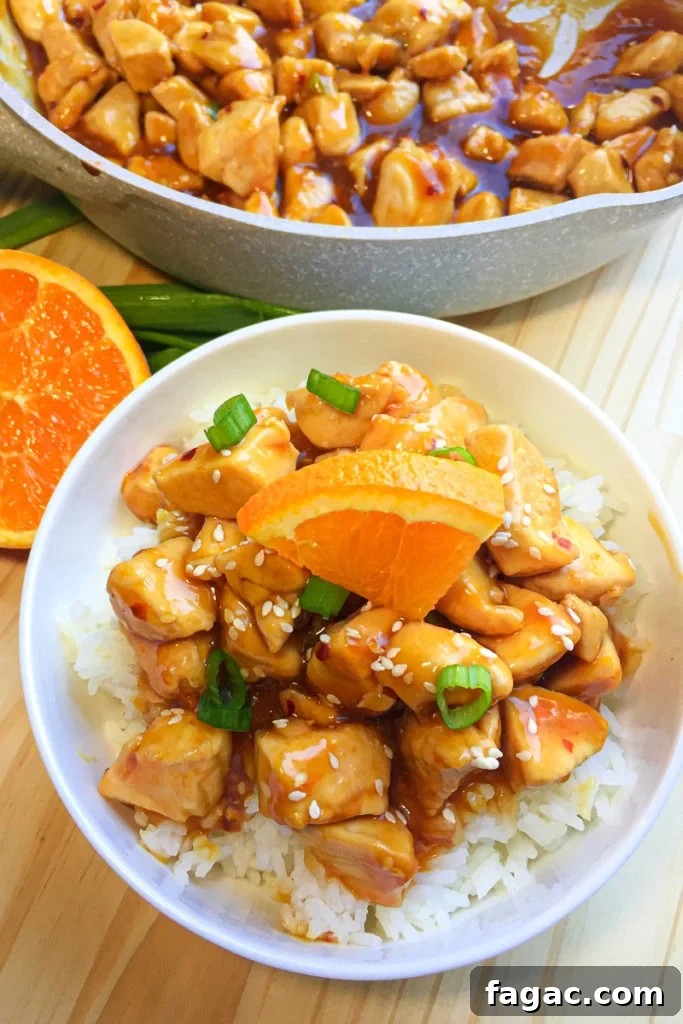 Crispy Homemade Orange Chicken Recipe with Tangy Sauce 8 Orange Chicken Recipe