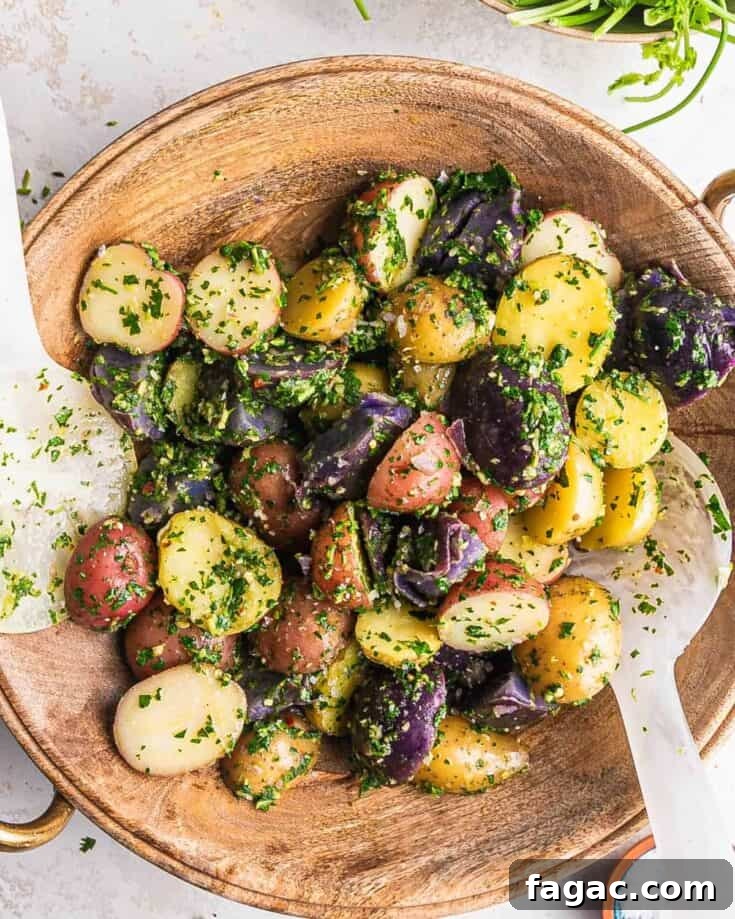 Chimichurri Potato Salad