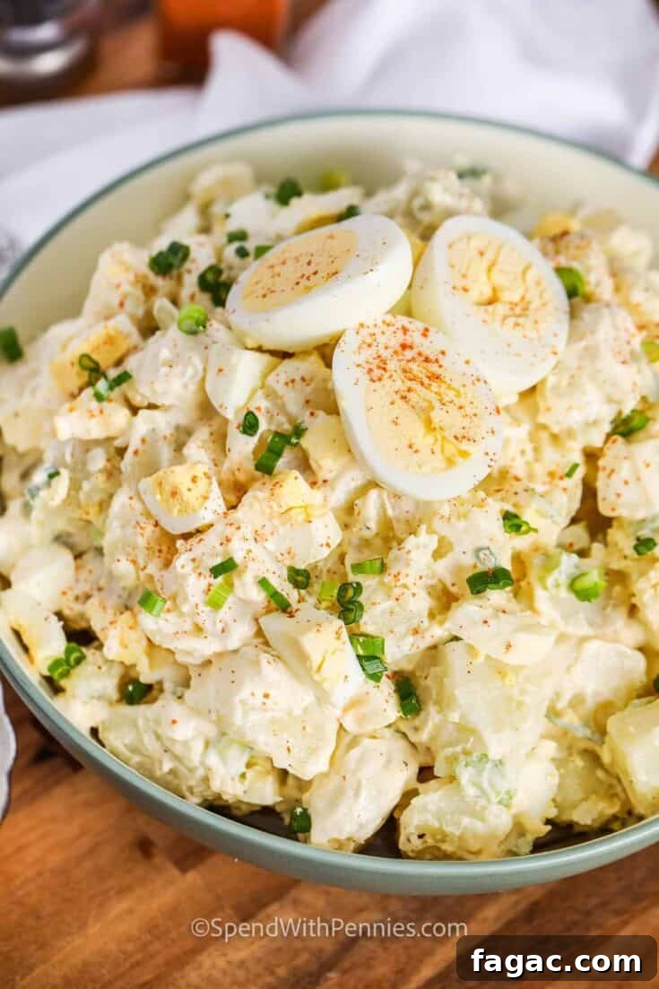 Deviled Egg Potato Salad