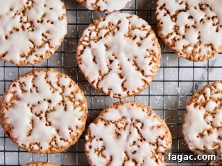 Iced Oatmeal Cookies