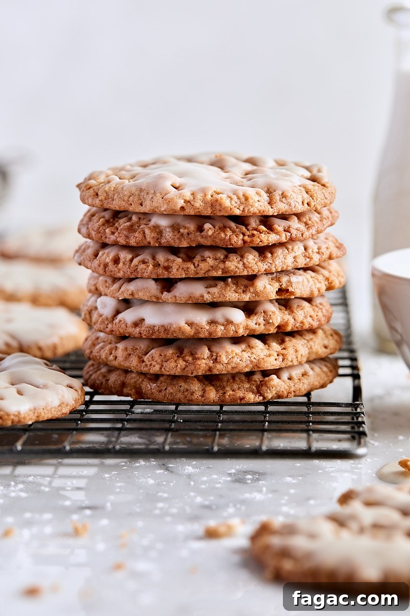 Chewy Homemade Iced Oatmeal Cookies Recipe 4 Iced Oatmeal Cookies