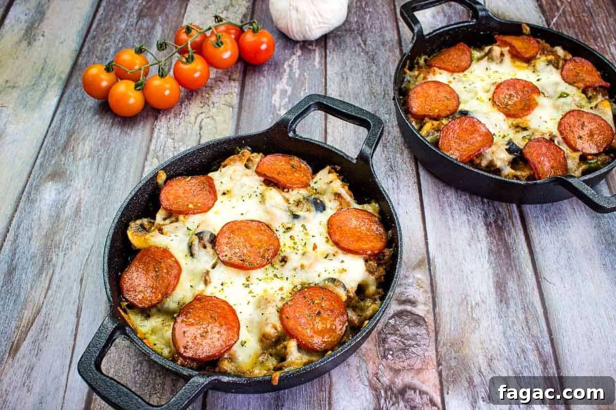 23 Classic Casseroles That Taste Like Grandma’s Comfort Cooking 22 Pizza Casserole in two serving dishes.