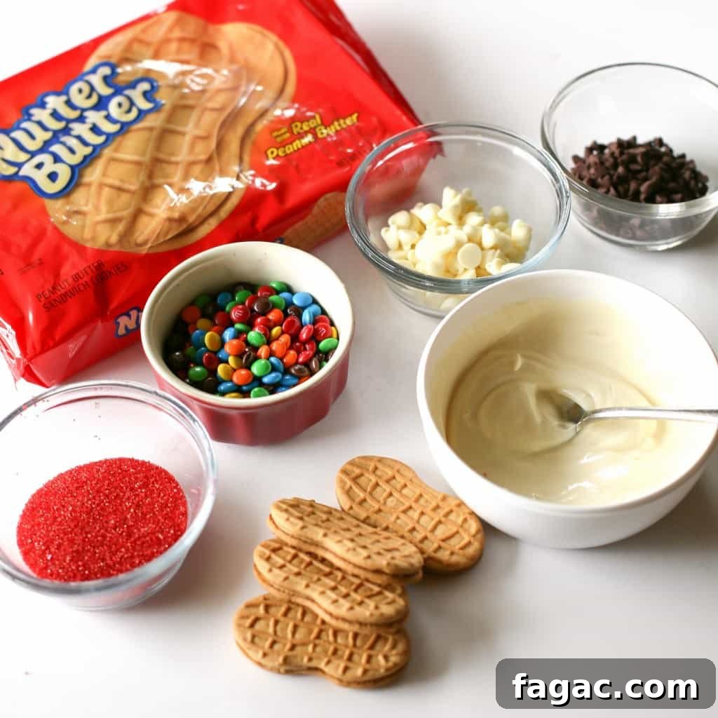 Santa Claus Cookies - easy Nutter Butter based cookies to make with your kids that are fancy enough to give to your friends. the-girl-who-ate-everything.com