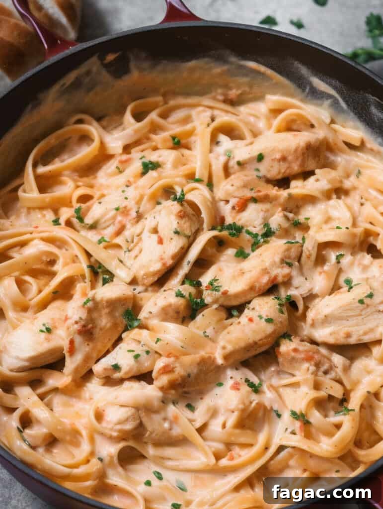 Creamy Cajun sauce closeup