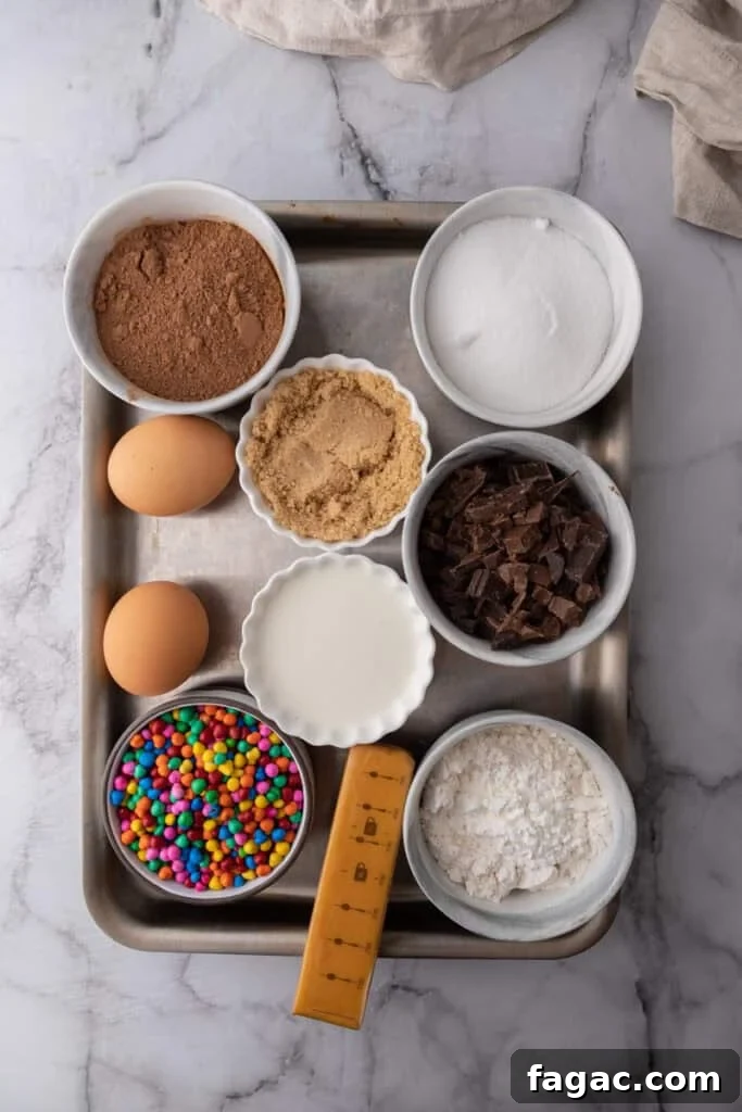 Ultimate Cosmic Brownies Recipe for Perfect Fudgy Squares 3 Cosmic Brownies recipe ingredients