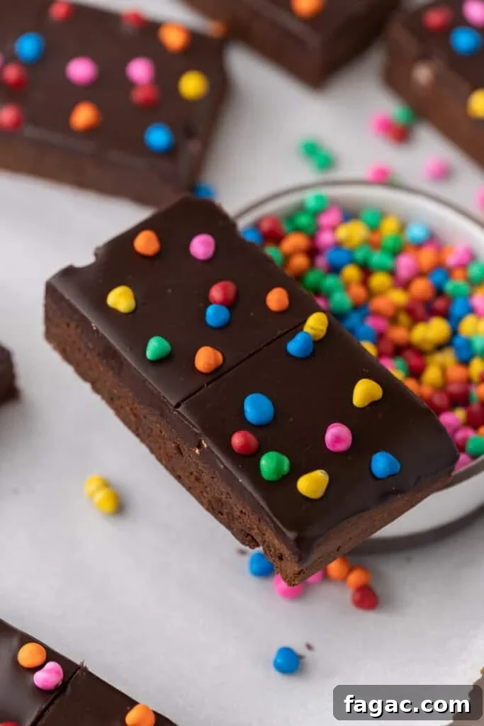 Ultimate Cosmic Brownies Recipe for Perfect Fudgy Squares 4 Cosmic Brownies recipe close up