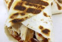 Crispy Chicken Parmesan Wrap Recipe for Quick Lunch or Dinner