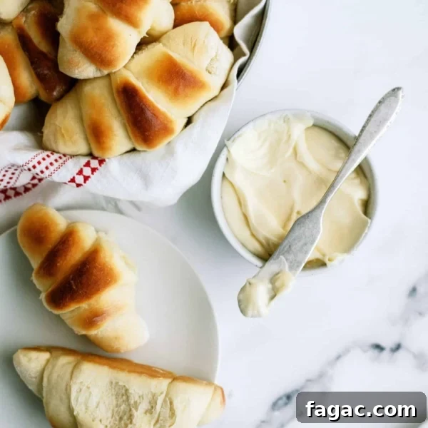 Homemade Lion House Rolls and Honey Butter