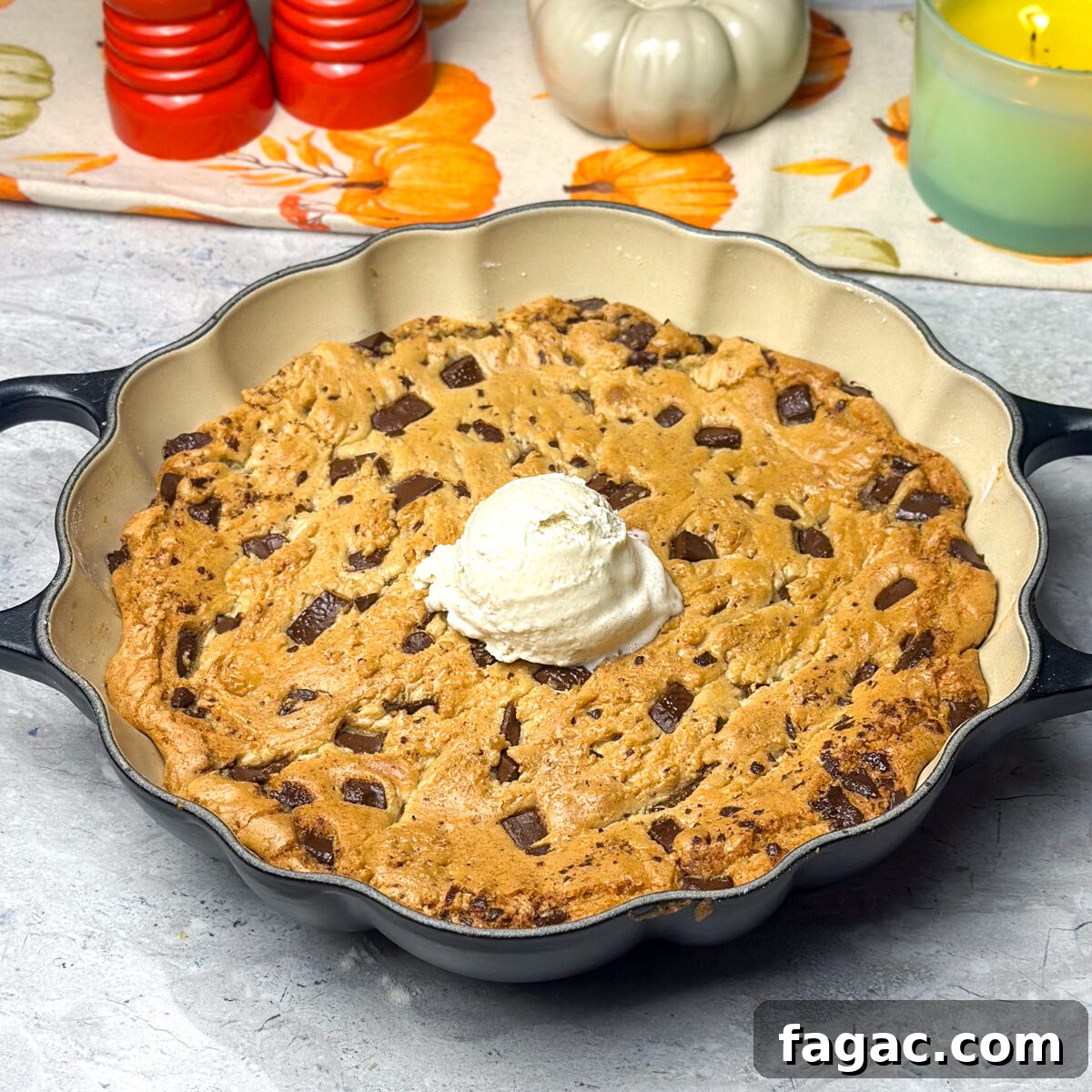 Brown Butter Chocolate Chip Cookie Skillet Recipe 11 cookie skillet