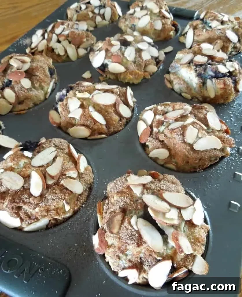 Gluten-Free Blueberry Almond Muffins 3 Gluten-Free Blueberry Almond Muffins from What The Fork Food Blog