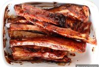 Spicy Sweet Barbecue Glaze Recipe for Pork Spare Ribs