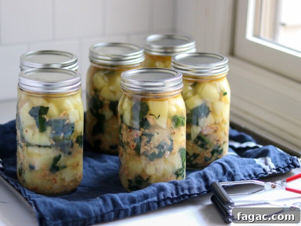 How to Pressure-Can Asparagus, Potato and Leek Soup 8 Canning Sausage Potato and Kale Soup