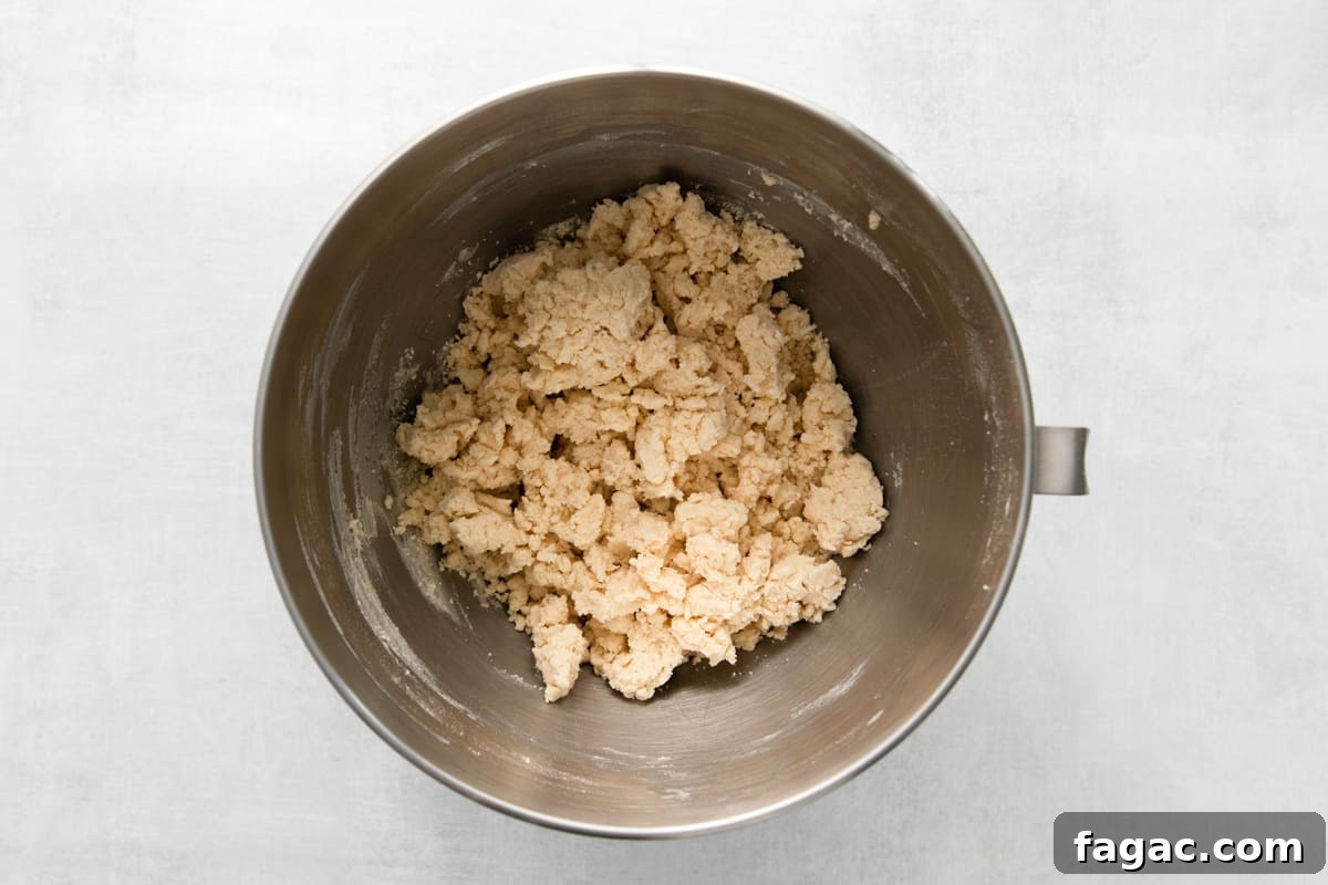 a bowl of dough.