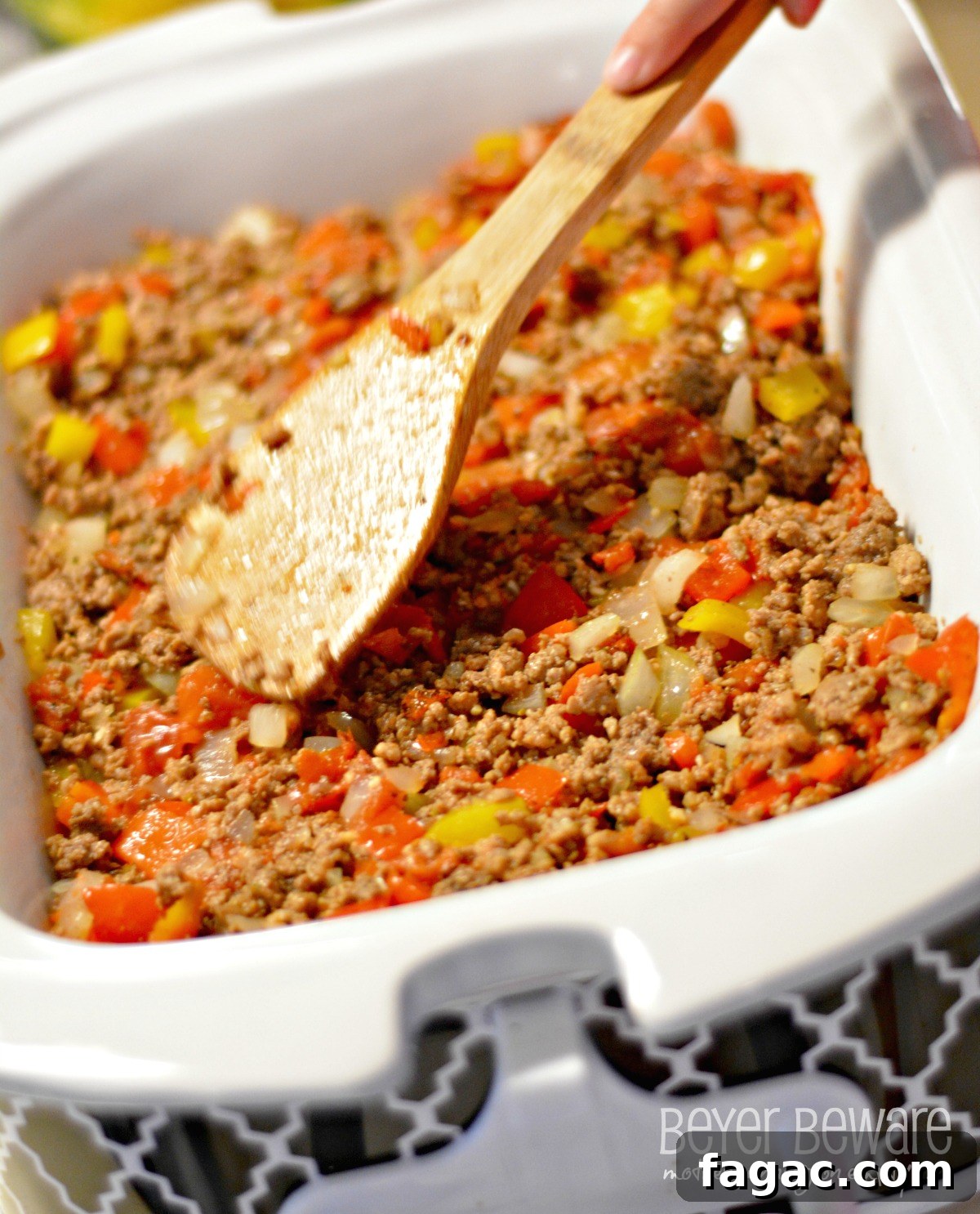 Low Carb Crock Pot Pizza Casserole Recipe is the perfect weeknight meal for families who are on the go and need dinner ready when they get home.