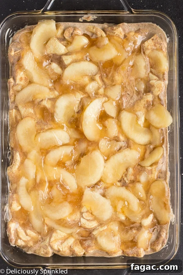 Apple Streusel French Toast Casserole with Maple Glaze 4 Apple French Toast Bake Recipe