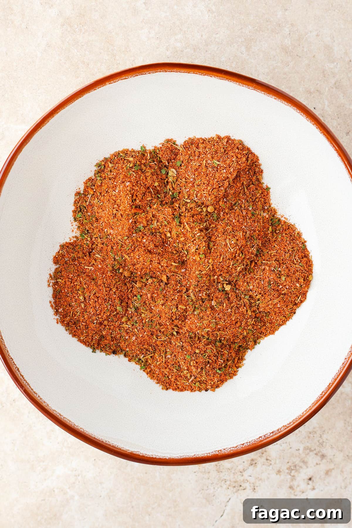 Authentic Gyro Seasoning Recipe & Spice Blend for Gyros 3 Seasoning blend in a bowl.