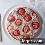 Maple Almond Sunken Apple Cake Recipe 4 Maple Almond Sunken Apple Cake