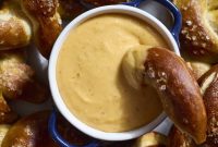 Creamy Beer Cheese Dip for Soft Pretzels