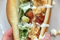 Slow Cooker Crack Chicken Sandwiches with Bacon and Cheese