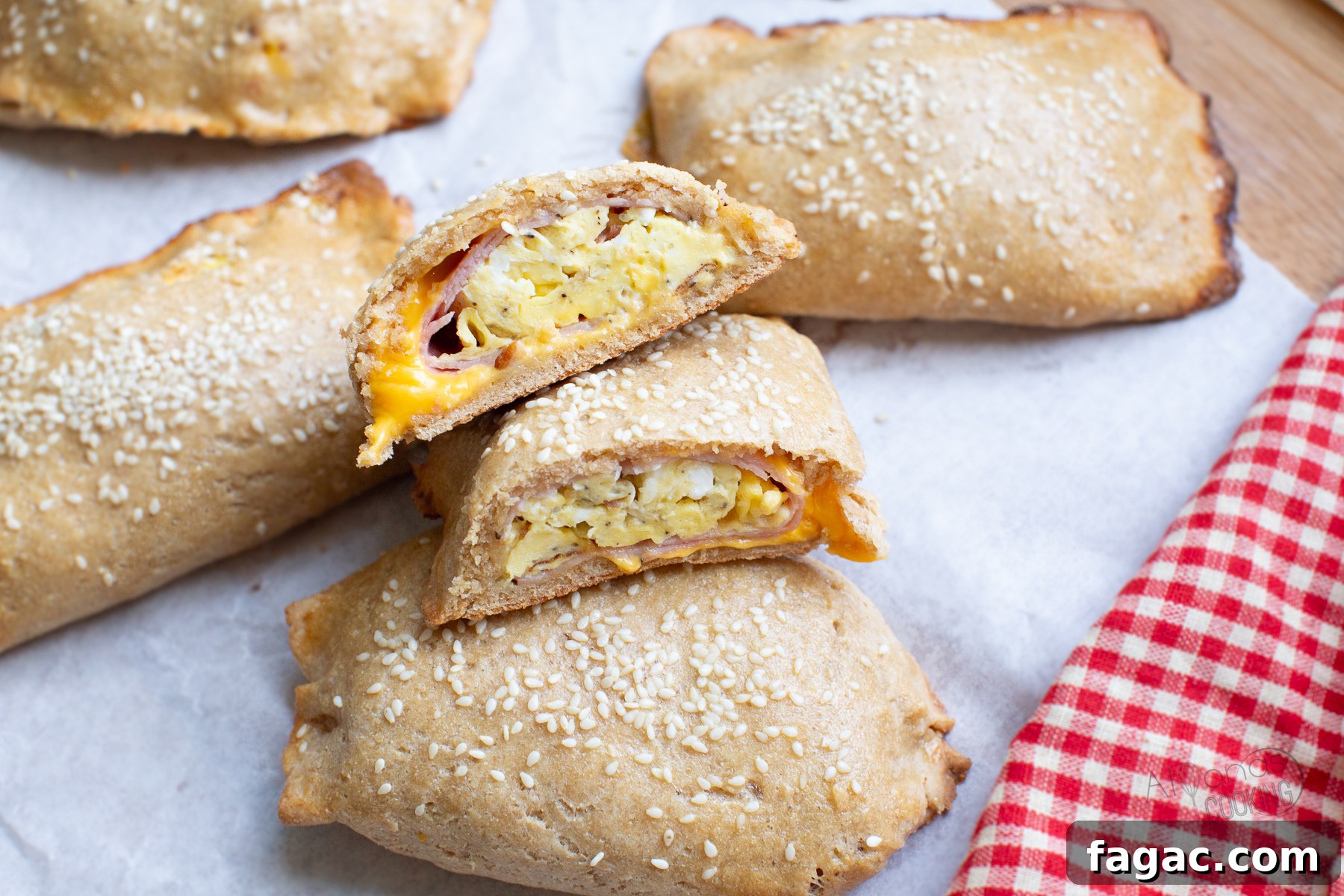 Homemade Breakfast Hot Pockets Made with Fresh-Milled Flour 2 whole wheat breakfast hot pockets