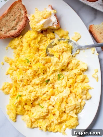 how to make soft and creamy scrambled eggs