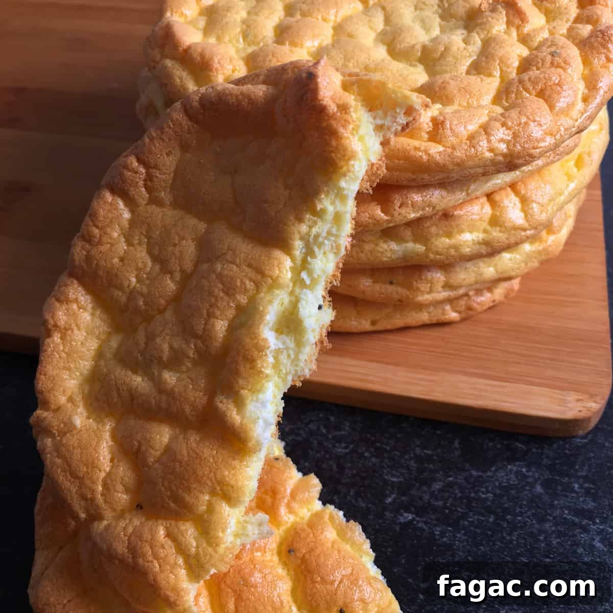 Keto Cloud Bread Made with Greek Yogurt 6 oopsie bread