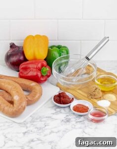 Crispy Sheet Pan Polish Sausage Sandwiches 8 ingredients for Sheet Pan Polish Sausage Sandwich Recipe